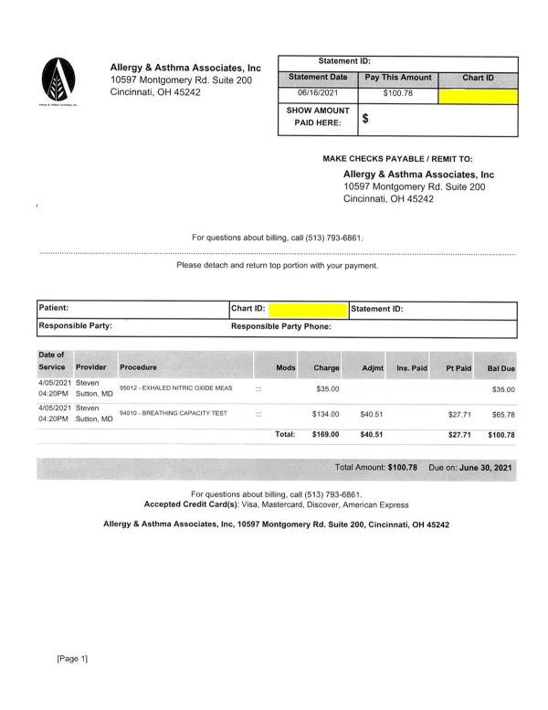 Pay Your Bill – Allergy & Asthma Associates, Inc